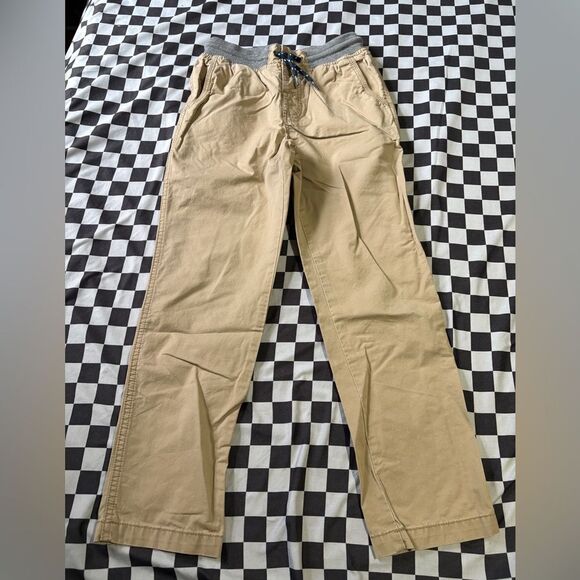 Carters boys size 8 khaki pants with drawstring - Picture 1 of 4
